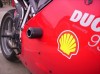 Padací chrániče - Ducati 998, 998R, 996R, 748R, černé
